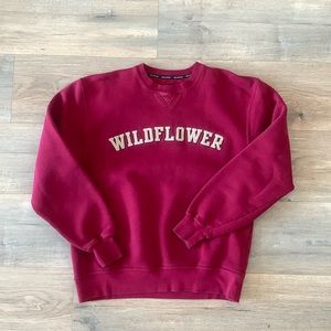 Wildflower Embroidered Crewneck